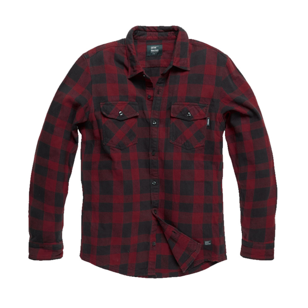Globe Heavyweight Red Check Shirt Heren Globe Heavyweight Red Check Shirt Heren