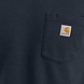 Carhartt Midweight Crewneck Pocket New Navy Sweatshirt Heren Carhartt Midweight Crewneck Pocket New Navy Sweatshirt Heren