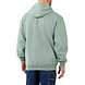 Carhartt Sleeve Logo Jade Heather Hooded Sweatshirt Heren Carhartt Sleeve Logo Jade Heather Hooded Sweatshirt Heren