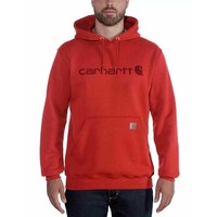 Carhartt Signature Logo Sweatshirt Chilli Pepper Heren