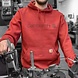 Carhartt Signature Logo Sweatshirt Chilli Pepper Heren Carhartt Signature Logo Sweatshirt Chilli Pepper Heren