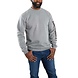 Carhartt Crewneck Logo Sleeve Graphic Heather Grey Sweatshirt Heren Carhartt Crewneck Logo Sleeve Graphic Heather Grey Sweatshirt Heren
