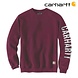 Carhartt Crewneck Logo Sleeve Graphic Port Sweatshirt Heren Carhartt Crewneck Logo Sleeve Graphic Port Sweatshirt Heren
