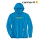 Carhartt Force Logo Graphic Marine Blue Sweatshirt Heren Carhartt Force Logo Graphic Marine Blue Sweatshirt Heren
