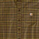 Carhartt Rugged Flex Flannel Plaid Oak Brown Shirt Heren Carhartt Rugged Flex Flannel Plaid Oak Brown Shirt Heren