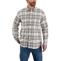 Carhartt Rugged Flex Flannel Plaid Malt Shirt Heren