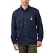 Carhartt Denim Fleece Lined Snap-Front Glacier Shirt Carhartt Denim Fleece Lined Snap-Front Glacier Shirt