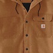 Carhartt Rain Defender Oiled Walnut Heather Hooded Shirt Jacket Carhartt Rain Defender Oiled Walnut Heather Hooded Shirt Jacket