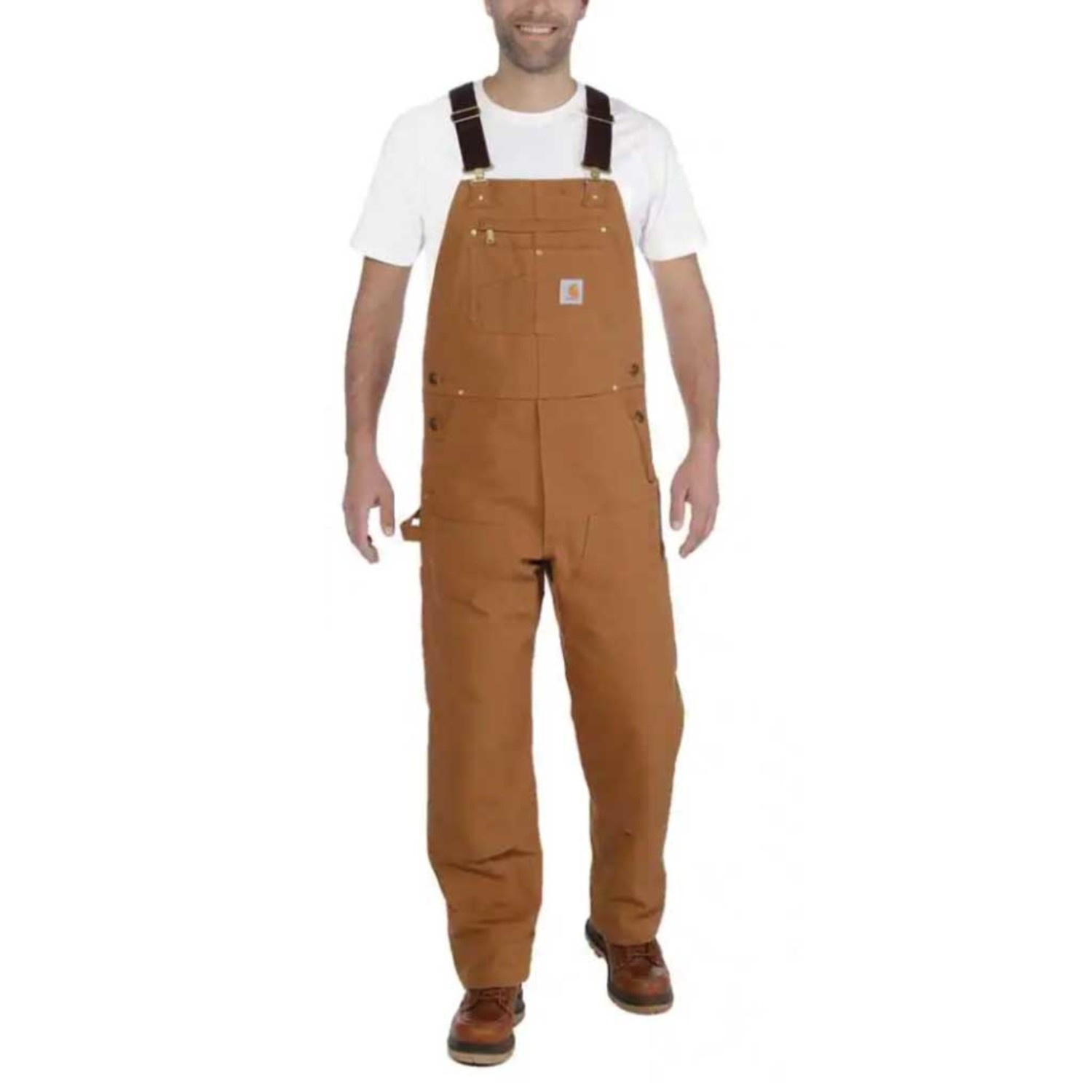 Carhartt Overall Duck Bib Bruin Heren - BD Store