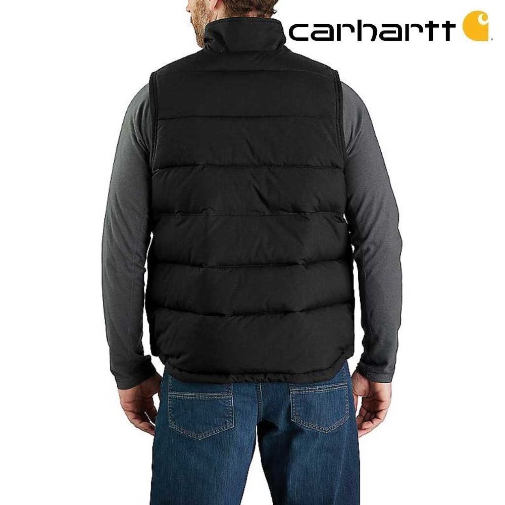 Carhartt Rain Defender Montana Zwart Insulated Vest Heren Carhartt Rain Defender Montana Zwart Insulated Vest Heren