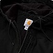 Carhartt Washed Duck Fleece-Lined Zwart Hooded Vest Heren Carhartt Washed Duck Fleece-Lined Zwart Hooded Vest Heren