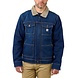 Carhartt Denim Sherpa-Lined Beech Jacket Heren Carhartt Denim Sherpa-Lined Beech Jacket Heren