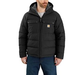 Carhartt Rain Defender Montana Insulated Zwart Winterjas Heren Carhartt Rain Defender Montana Insulated Zwart Winterjas Heren