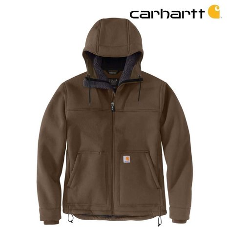 Carhartt Super Dux Sherpa-Lined Active Coffee Jas Carhartt Super Dux Sherpa-Lined Active Coffee Jas
