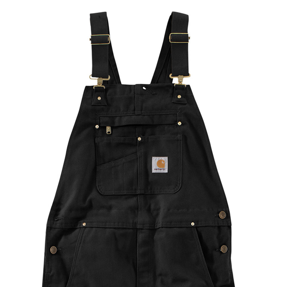 Carhartt Duck Bib Zwart Overall