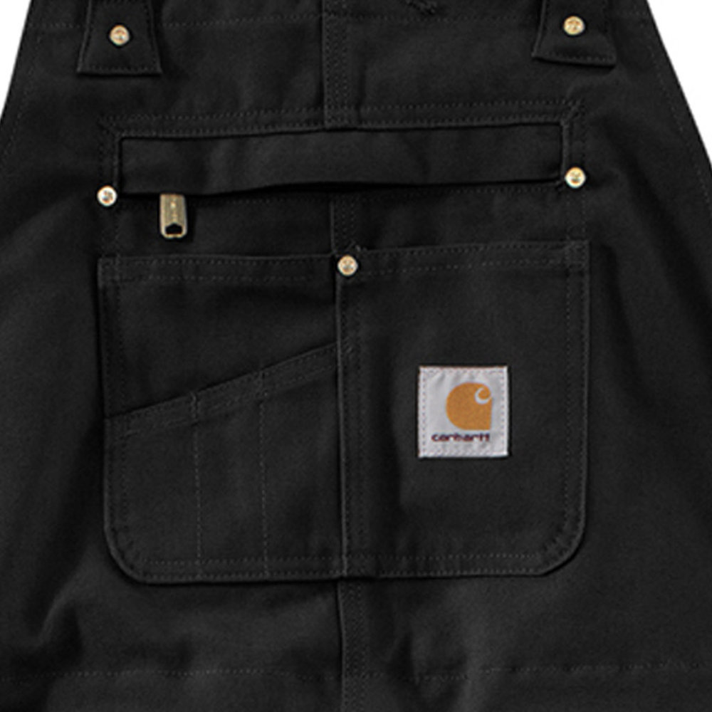 Carhartt Duck Bib Zwart Overall