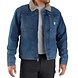 Carhartt Denim Sherpa-Lined Beech Jacket Heren Carhartt Denim Sherpa-Lined Beech Jacket Heren