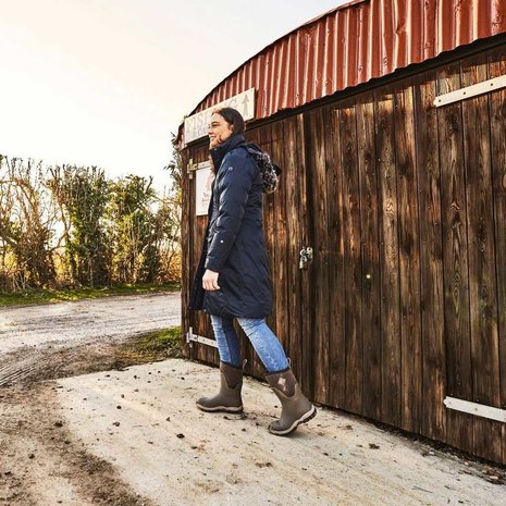 Muck Boot Arctic Sport II Mid Taupe Chocolate Winterlaarzen Dames