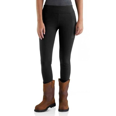 Carhartt Force Fitted Lightweight Utility Zwart Legging Dames