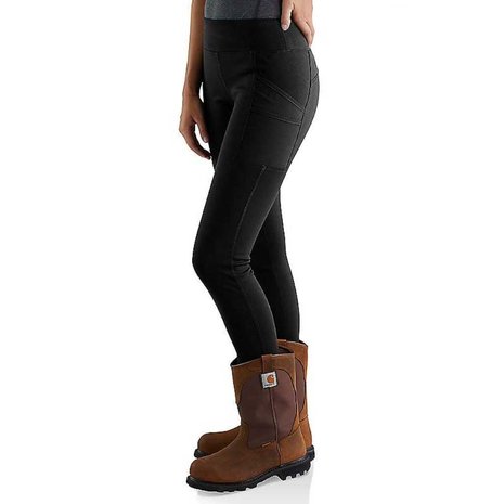 Carhartt Force Fitted Lightweight Utility Zwart Legging Dames