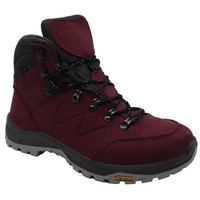 Grisport Boston Mid Burgundy Wandelschoenen Dames