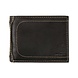 Carhartt Pebble Trifold Leather Zwart Portemonnee Carhartt Pebble Trifold Leather Zwart Portemonnee