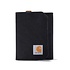 Nylon Duck Trifold Zwart Portemonnee Nylon Duck Trifold Zwart Portemonnee