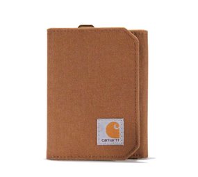Carhartt Nylon Duck Trifold Bruin Portemonnee
