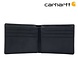 Carhartt Saddle Leather Bifold Zwart Portemonnee Carhartt Saddle Leather Bifold Zwart Portemonnee