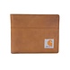 Carhartt Saddle Leather Bifold Bruin Portemonnee Carhartt Saddle Leather Bifold Bruin Portemonnee