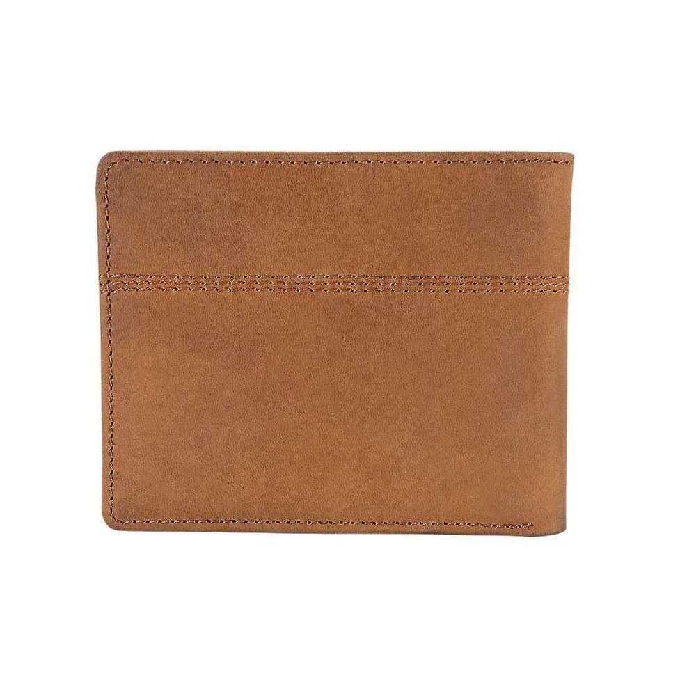 Carhartt Saddle Leather Bifold Bruin Portemonnee Carhartt Saddle Leather Bifold Bruin Portemonnee