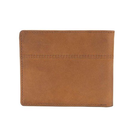 Carhartt Saddle Leather Bifold Bruin Portemonnee Carhartt Saddle Leather Bifold Bruin Portemonnee