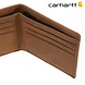 Carhartt Saddle Leather Bifold Bruin Portemonnee Carhartt Saddle Leather Bifold Bruin Portemonnee