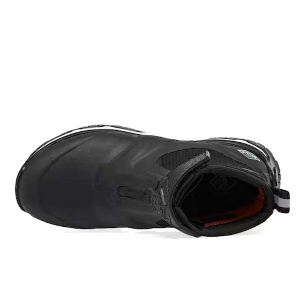 Muck Boot Apex Zip Black White Laarzen Dames