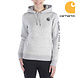 Carhartt Carhartt Clarksburg Logo Asphalt Heather Sweatshirt Dames Carhartt Carhartt Clarksburg Logo Asphalt Heather Sweatshirt Dames