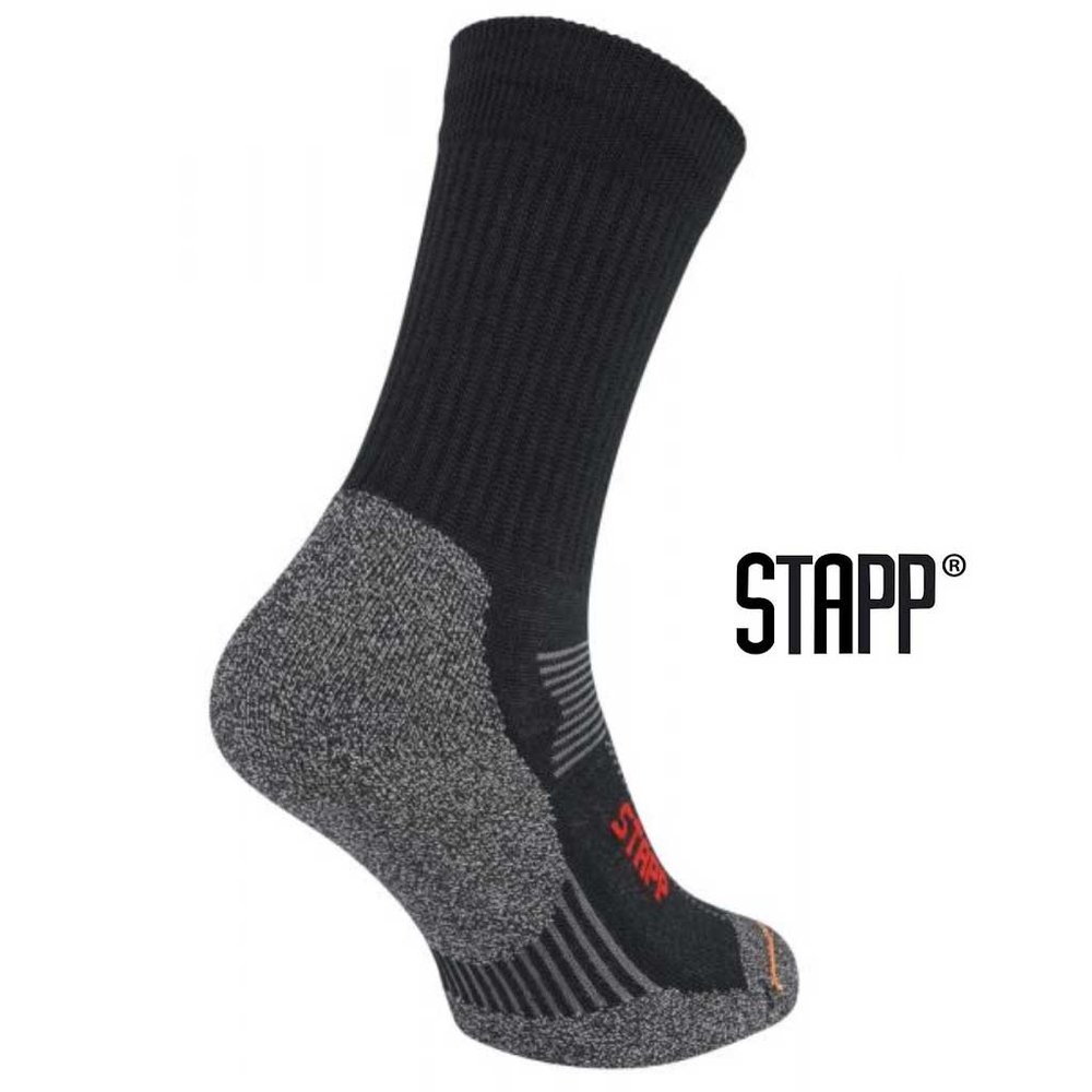 Stapp Boston Thermo Zwart Wandelsokken Stapp Boston Thermo Zwart Wandelsokken