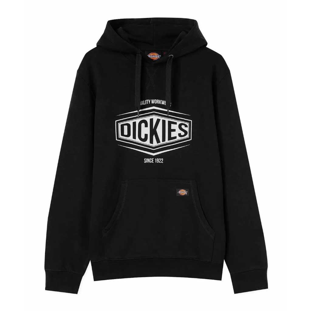 Rockfield Black Hooded Sweatshirt Heren Rockfield Black Hooded Sweatshirt Heren