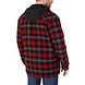 Dickies Hooded Flannel Red Black Shirt Jacket Heren Dickies Hooded Flannel Red Black Shirt Jacket Heren