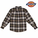 Dickies Flex Flannel Longsleeve Black Dark Olive Shirt Heren Dickies Flex Flannel Longsleeve Black Dark Olive Shirt Heren
