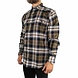 Dickies Flex Flannel Longsleeve Black Dark Olive Shirt Heren Dickies Flex Flannel Longsleeve Black Dark Olive Shirt Heren