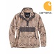 Carhartt Fleece Warm Taupe Geometric Print Pull Over Dames Carhartt Fleece Warm Taupe Geometric Print Pull Over Dames