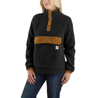 Carhartt Fleece Black Pull Over Dames