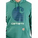 Carhartt Rain Defender C Logo Graphic Slate Green Heather Sweatshirt Heren Carhartt Rain Defender C Logo Graphic Slate Green Heather Sweatshirt Heren