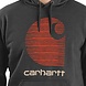 Carhartt Rain Defender C Logo Graphic Carbon Heather Sweatshirt Heren Carhartt Rain Defender C Logo Graphic Carbon Heather Sweatshirt Heren