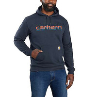 Carhartt Rain Defender Logo Graphic New Navy Sweatshirt Heren