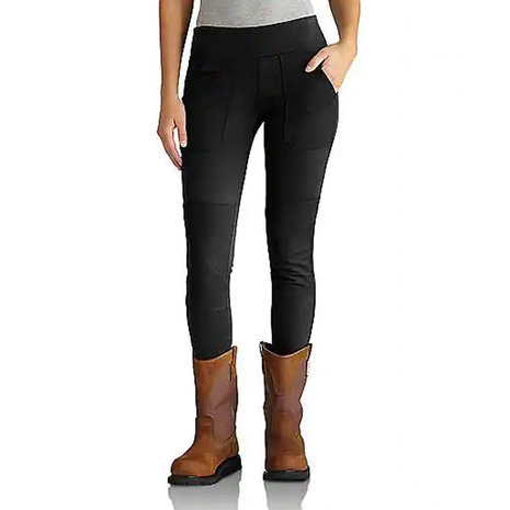 Carhartt Force Fitted Utility Zwart Legging Dames Carhartt Force Fitted Utility Zwart Legging Dames