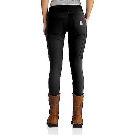 Carhartt Force Fitted Utility Zwart Legging Dames Carhartt Force Fitted Utility Zwart Legging Dames