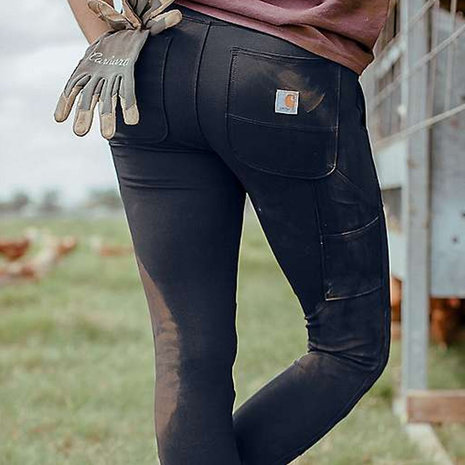 Carhartt Force Fitted Utility Zwart Legging Dames Carhartt Force Fitted Utility Zwart Legging Dames