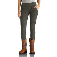 Carhartt Force Fitted Utility Oyster Gray Legging Dames