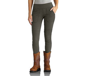 Carhartt Force Fitted Utility Oyster Gray Legging Dames Carhartt Force Fitted Utility Oyster Gray Legging Dames